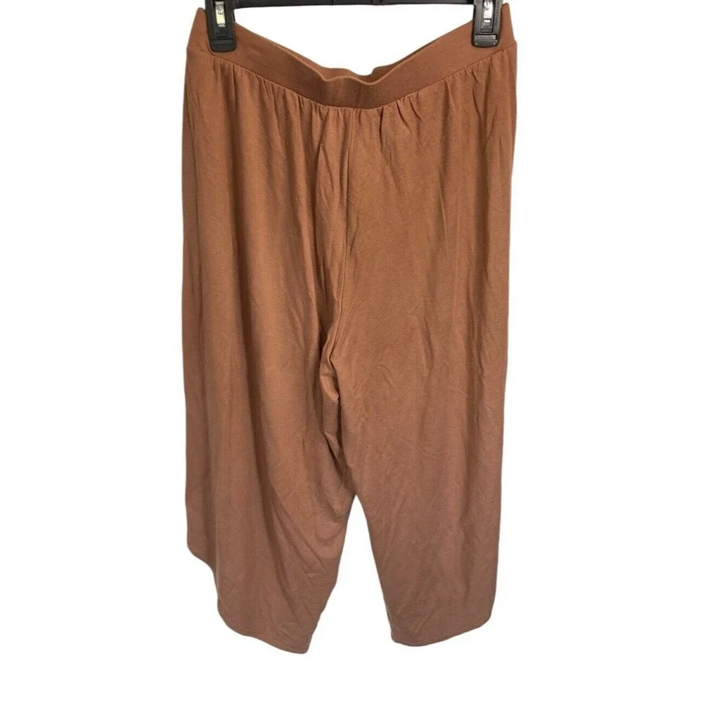 MATILDA JANE Dream Chasers Crop Lounge Pant Toffee Brown‎ Size Medium - Picture 2 of 5